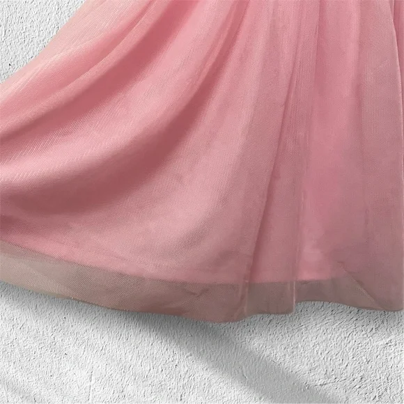 Disney Minnie Mouse Cream and Pink Sleeveless Spaghetti Strap Sundress - Picture 3 of 9